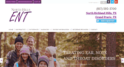 Desktop Screenshot of northhillsent.com