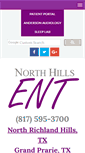 Mobile Screenshot of northhillsent.com